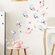Décoration Murale - ButterfliesSticker™ - Vert - Petit paradis bébé