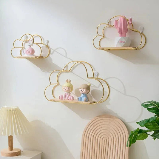 Étagère Murale - KidWallShelf™ - Or - Petit paradis bébé