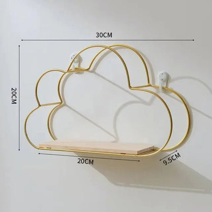 Étagère Murale - KidWallShelf™ - Or - Petit paradis bébé